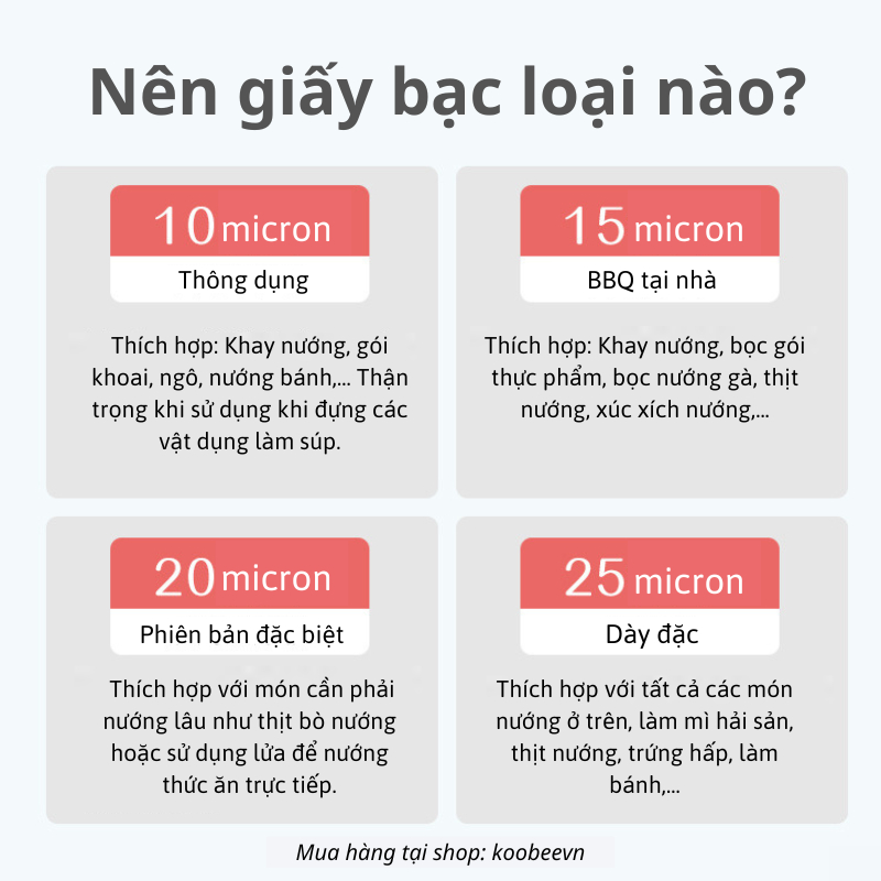 [Cuộn To] Giấy Bạc Nướng Thức Ăn, Màng Nhôm Nướng Thịt, Lót Nồi Chiên Không Dầu, Lò Nướng Dùng Cho Quán Ăn, Nhà Hàng