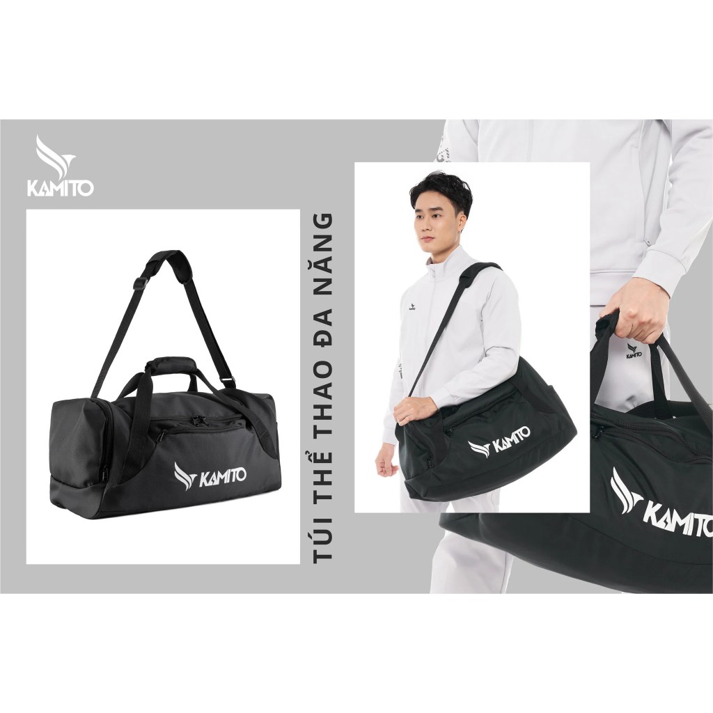 Ảnh Túi thể thao đa năng Kamito, polyester cao cấp, sức chứa lớn, dày dặn, bền bỉ 2