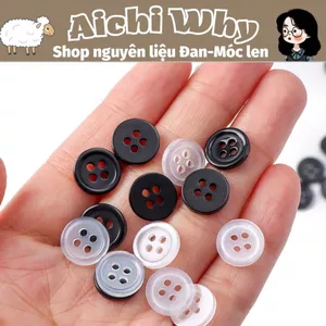 Cúc nhựa đường kính 1,1cm (20 cúc)