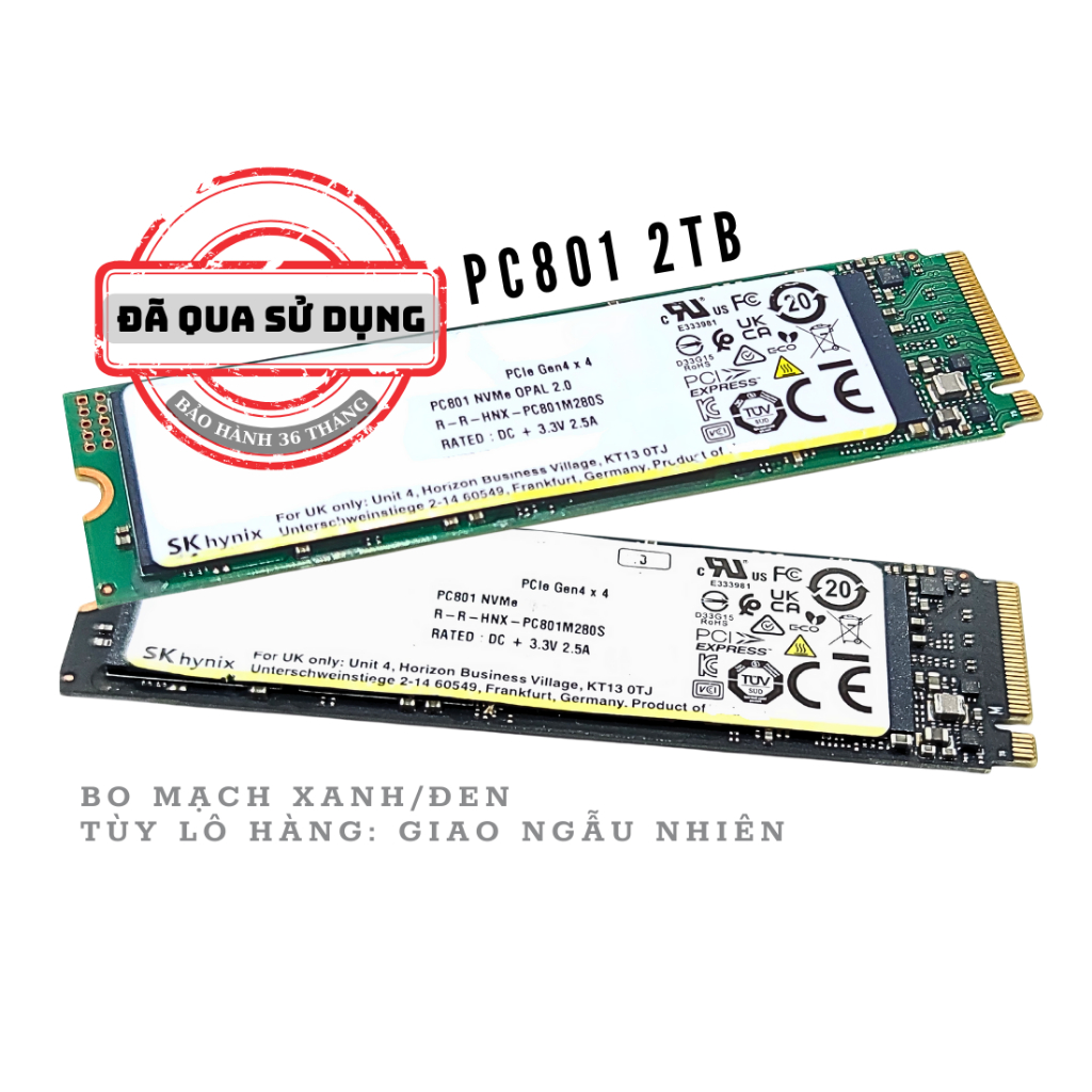[LAGIHITECH_HN] Ổ Cứng SSD Hynix PC801 M2 2280 512GB / 1TB / 2TB NVME ...