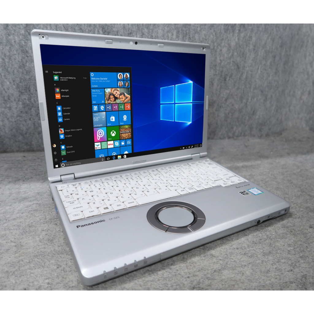 ❤️Panasonic④CF-SZ6/超軽量12.1インチ/i5第7世代/メモリ8gb/m.2 SSD