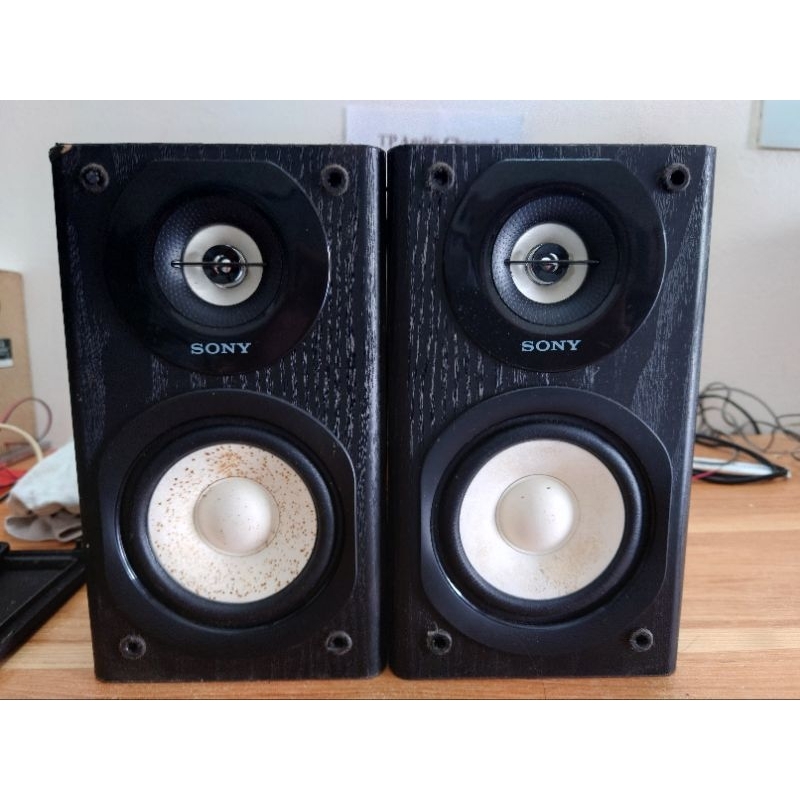 Cặp loa mini rời tách dàn ổ cứng E350HD bãi Nhật nguyên bản | Shopee ...