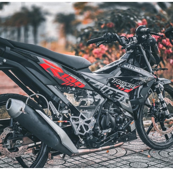 tem RAIDER 150c cao cấp chất lượng in 3lop,chống nước,không phai màu.
