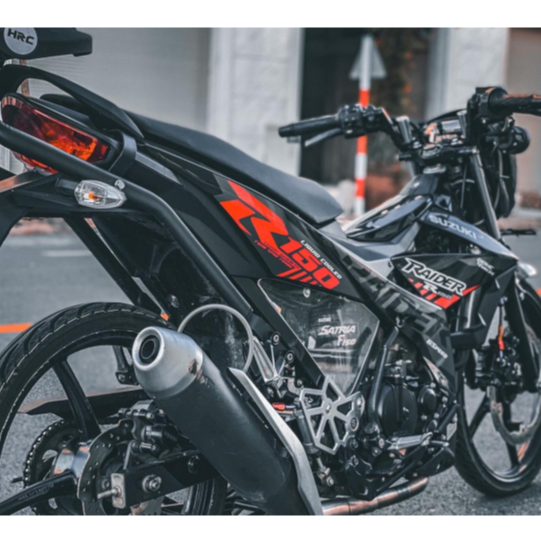 tem RAIDER 150c cao cấp chất lượng in 3lop,chống nước,không phai màu.
