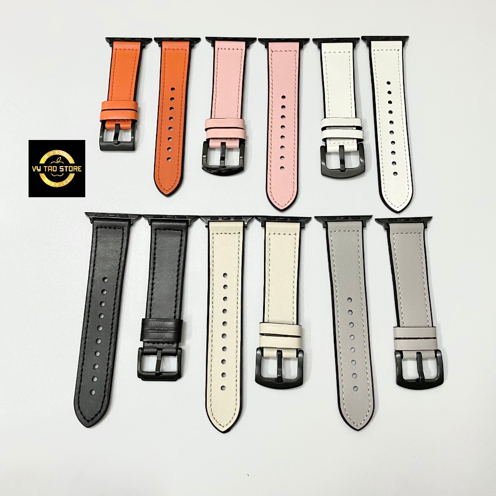 Dây da lộn mix cao su dành cho aplewatch cực đẹp
