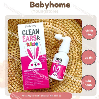 [Hàng CÔNG TY ] Xịt tan ráy tai cho bé Clean Ears cho trẻ từ 2 tháng tuổi