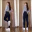 Quần legging cạp cao túi sau