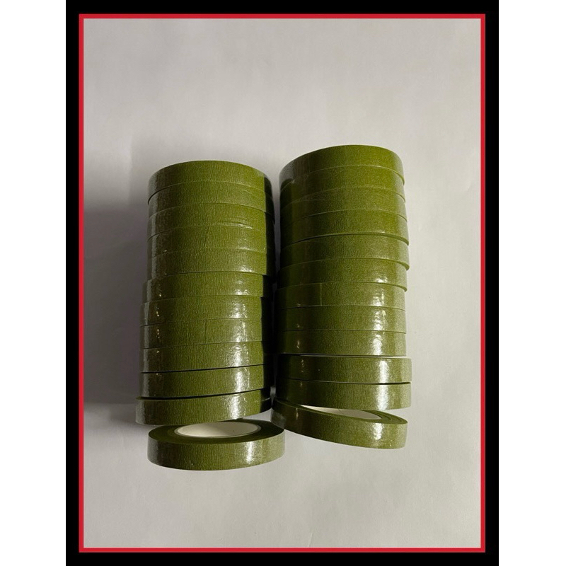[BUÔN] BĂNG DÍNH QUẤN CÀNH XANH RÊU. LỐC 12 CUỘN - VPP QUỐC HUY