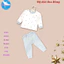 Bộ Cotton Dài Tay Cài Vai Avaler Hoạ Tiết Đáng Yêu 22AV119, 21AV34