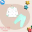 Bộ Cotton Dài Tay Cài Vai Avaler Hoạ Tiết Đáng Yêu 22AV119, 21AV34