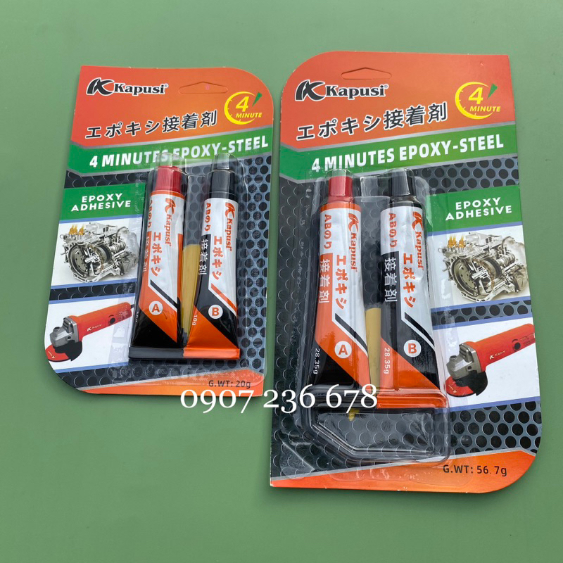 Keo AB - Keo Epoxy - Keo dán đa năng 2 thành phần ab Kapusi- chuyên ...
