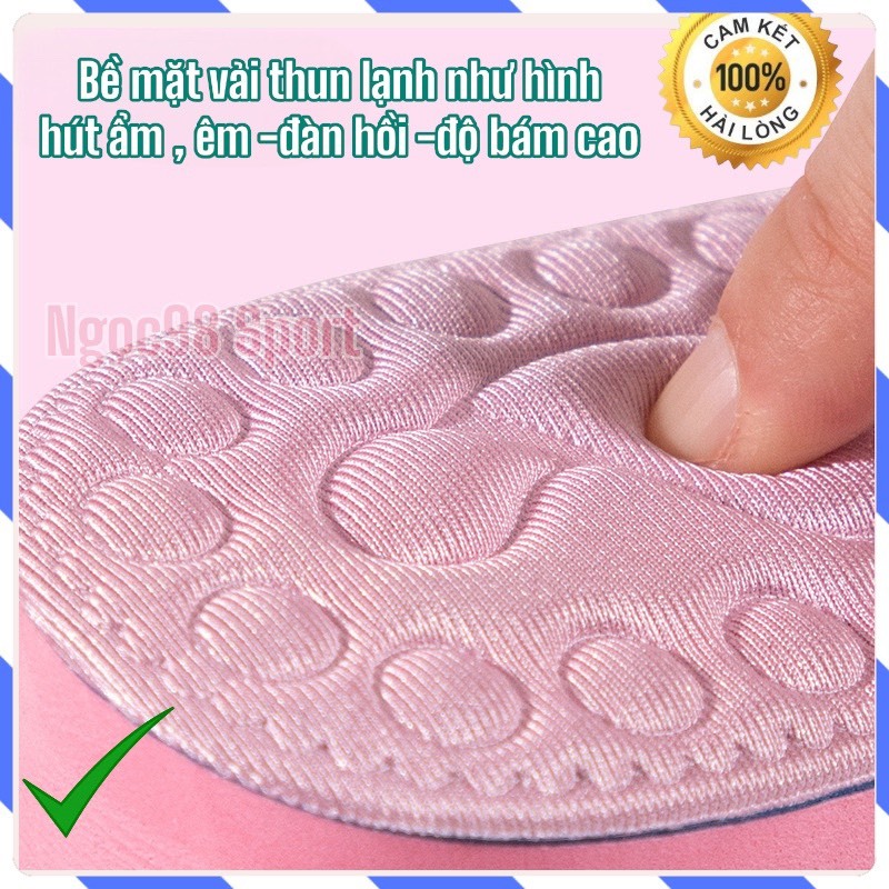 Cặp Lót Giày Tăng Chiều Cao cho nữ chất liệu Ê VA hồng  siêu nhẹ massa chân độ bám tốt, hút ẩm