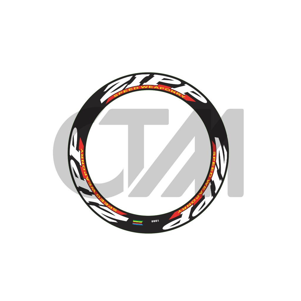 Tem ZIPP SPEED WEAPONRY 3 Lớp, Chống Nước, Chống Phai | Shopee Việt Nam