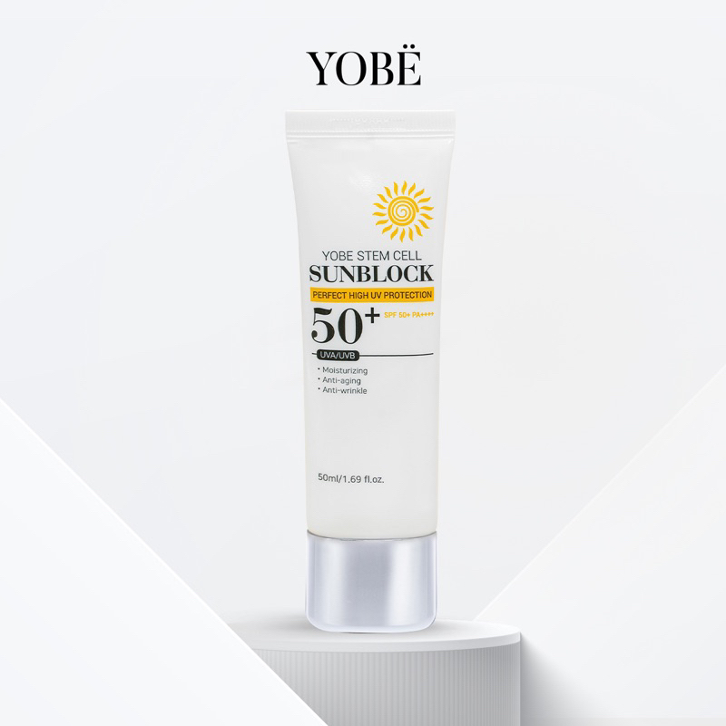 Kem Chống Nắng Tế Bào Gốc YobeCell - Yobe Stem Cell Sunblock [Chính Hãng]