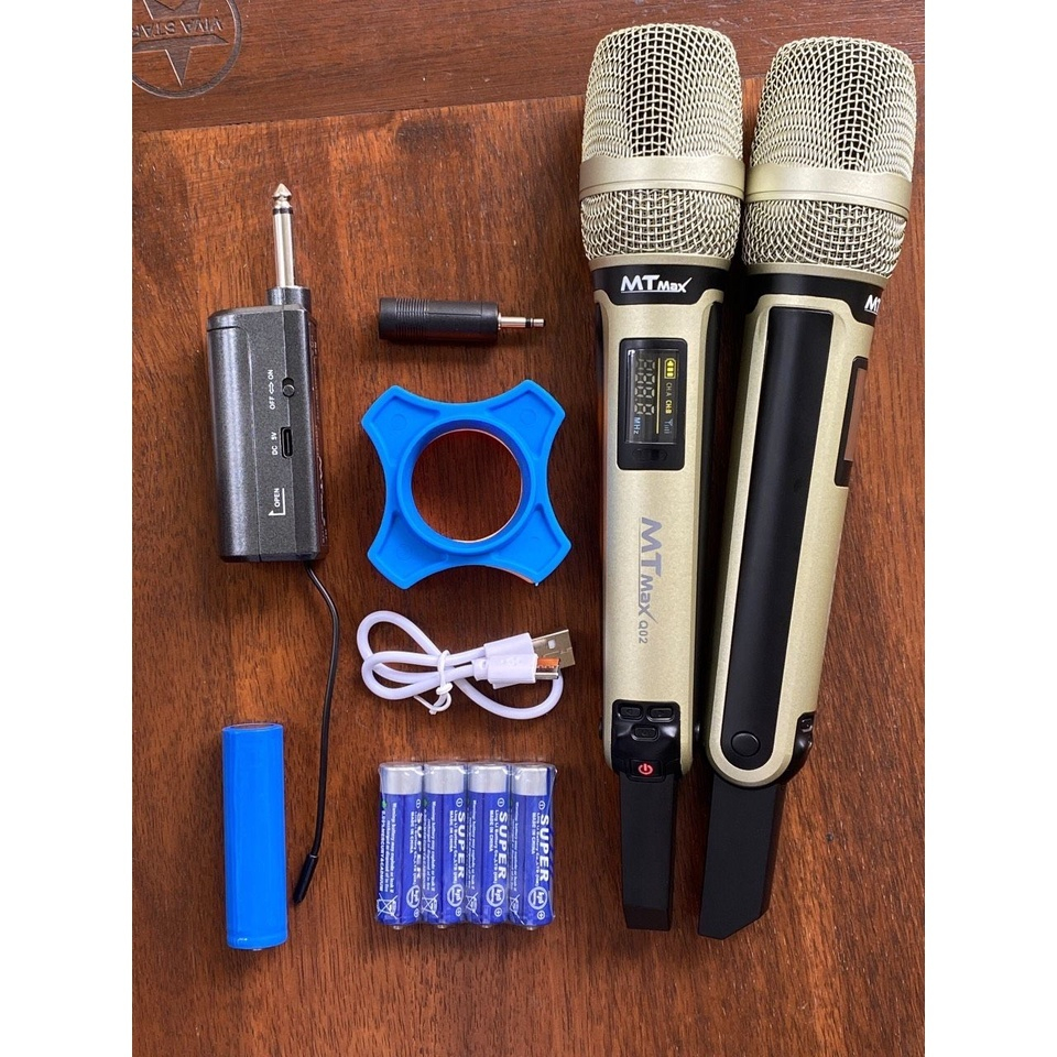 Bộ 2 Micro không dây đa năng MTMAX | Shopee Việt Nam