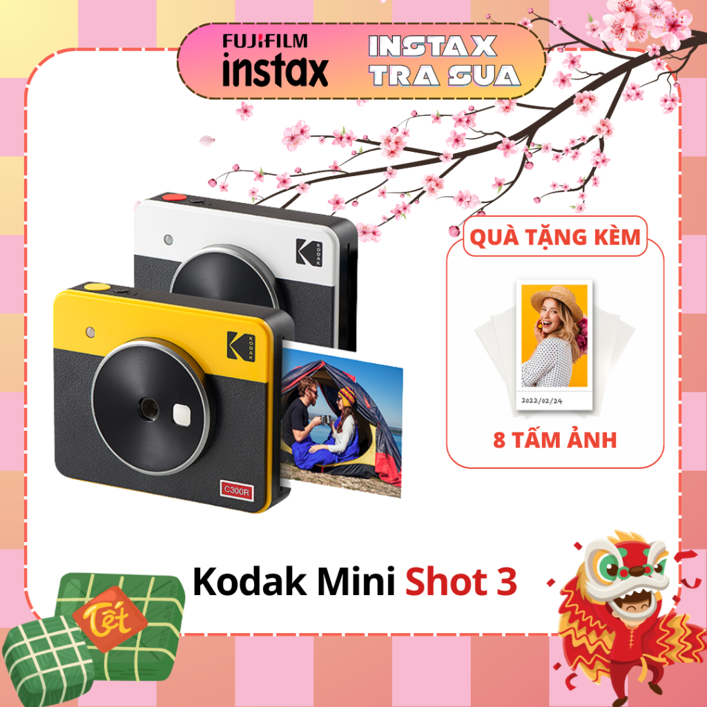 Test du Kodak Mini Shot 3 Retro : appareil photo et imprimante instantanée