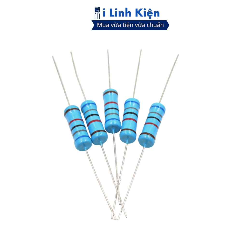 Điện trở vạch 5W 1% 1R - 680R chất lượng cao ilinhkien