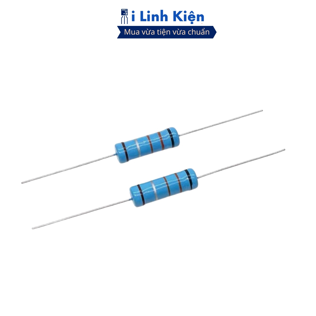 Điện trở vạch 5W 1% 1K - 820K chính hãng ilinhkien