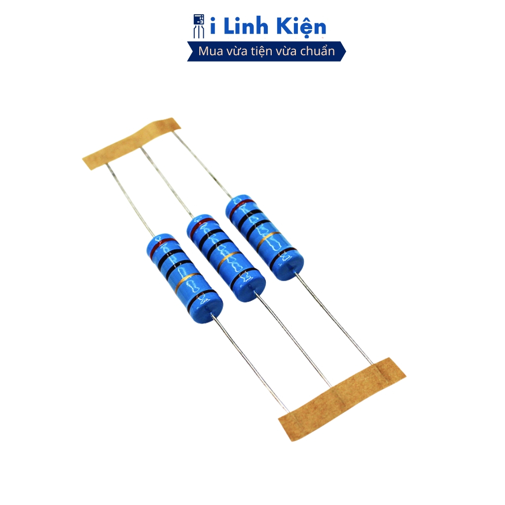 Điện trở vạch 5W 1% 1K - 820K chính hãng ilinhkien
