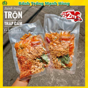 Bánh tráng trộn thập cẩm Mạnh Hùng