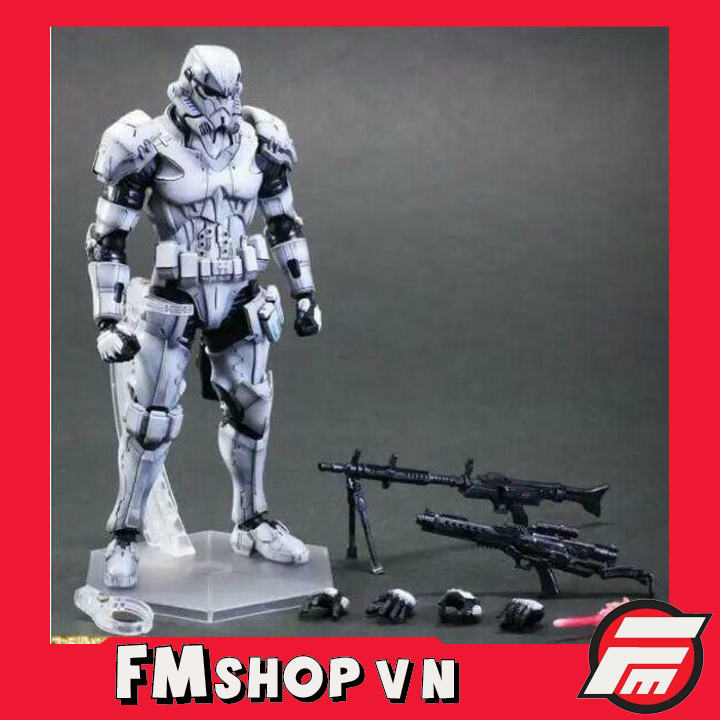 [FMSHOPVN] MÔ HÌNH CHÍNH HÃNG PLAY ARTS KAI STORM TROOPER 2ND | Shopee ...