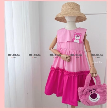 8 đến 32kg.váy xinh cho bé gái.váy gấu dâu cho bé gái.đầm hè cho bé gái.đầm gấu dâu cho bé gái.