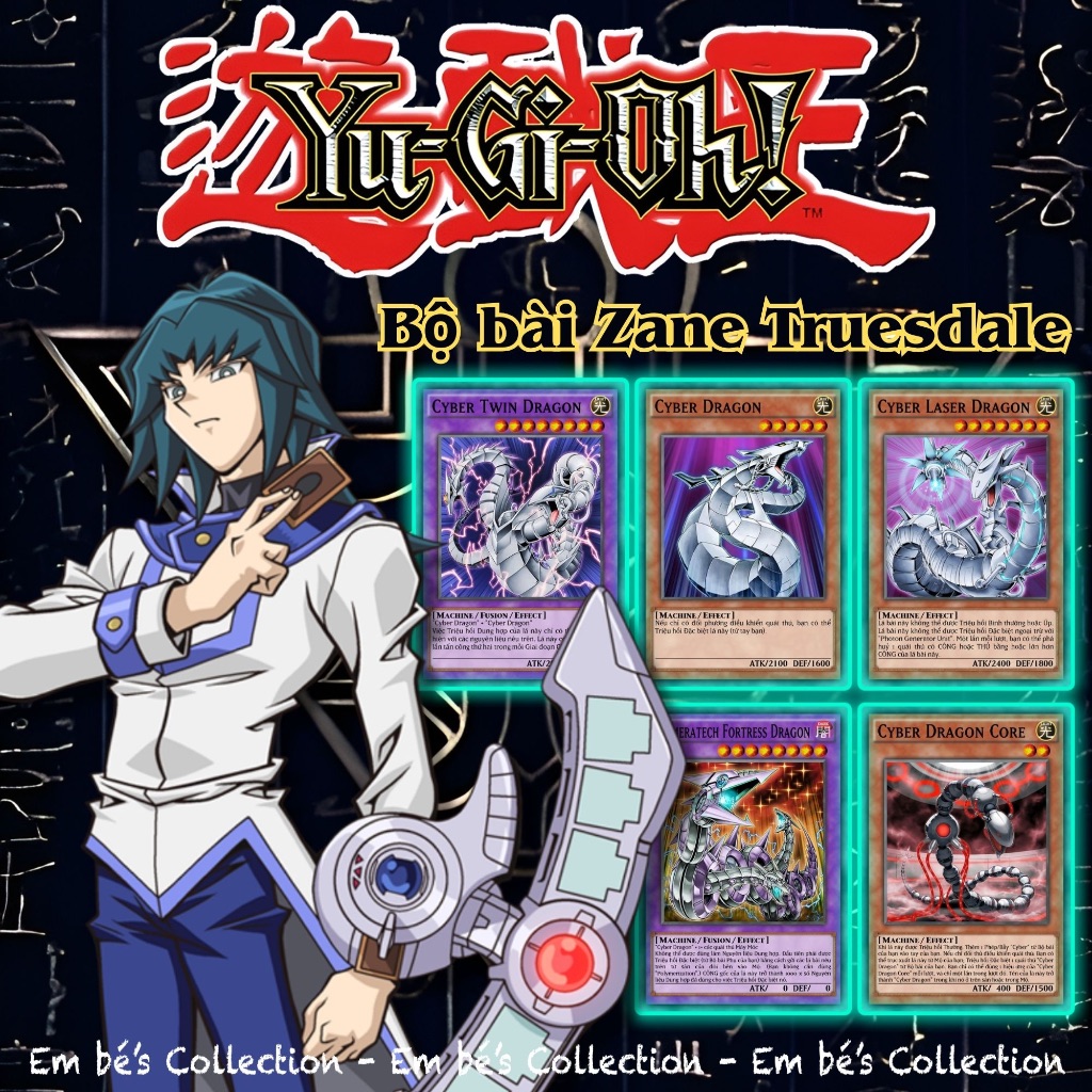Set 9 Card Zane Truesdale. Yugioh Card Việt - Anh | Shopee Việt Nam