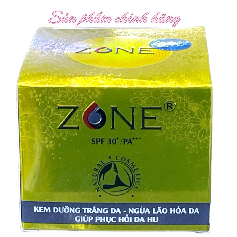 Kem ZONE Trắng Da Ngừa Lão Hoá Giúp Phục Da Hư 25gram