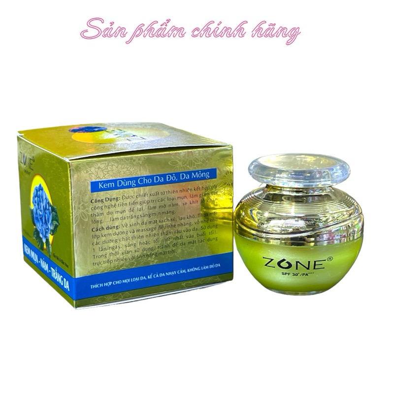 Kem Zone Mụn Nám Trắng Da 25gram