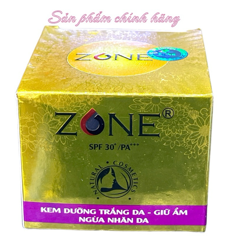 Kem Zone Dưỡng Trắng Da Giữ ẩm Ngừa Nhăn Da 20gram