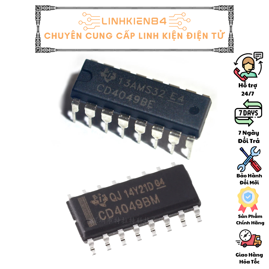 IC Đệm CD4049 | Shopee Việt Nam