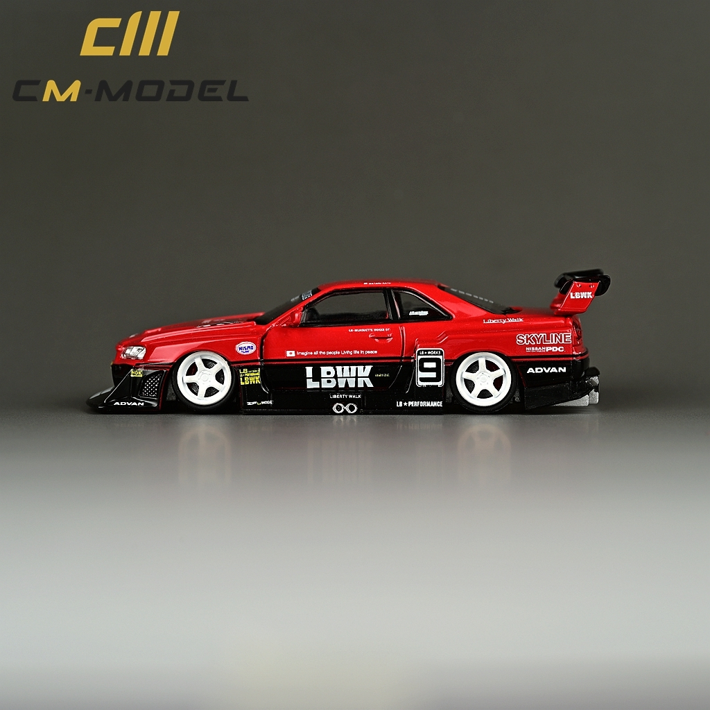 MÔ HÌNH 1:64 CM MODEL - LBWK Nissan Skyline GT-R R34 | Shopee Việt Nam