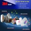 Bộ mặt nạ phòng độc 3M 6200 ( 7 chi tiết ) dùng phun thuôc sâu, phòng độc khói đám cháy,chống bụi mịn PM2.5 tặng kính