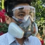 Bộ mặt nạ phòng độc 3M 6200 ( 7 chi tiết ) dùng phun thuôc sâu, phòng độc khói đám cháy,chống bụi mịn PM2.5 tặng kính