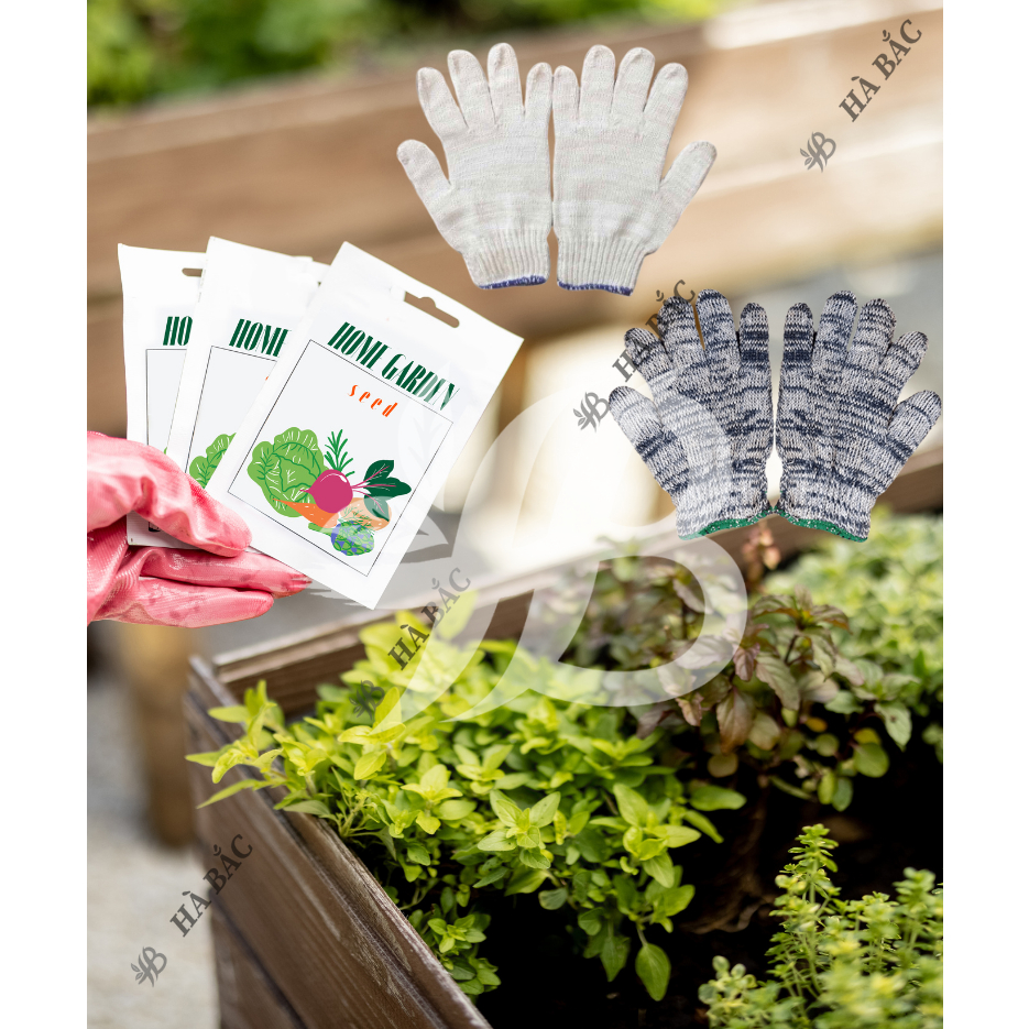 Bao Tay Vải Làm Vườn Len Trắng, Muối tiêu nhiều công dụng, rẻ, bền, đẹp – Giá tốt nhất thị trường