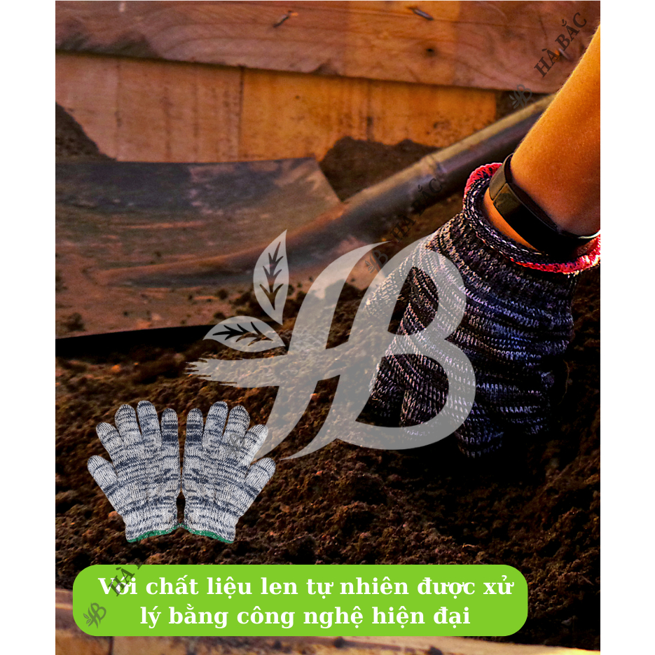Bao Tay Vải Làm Vườn Len Trắng, Muối tiêu nhiều công dụng, rẻ, bền, đẹp – Giá tốt nhất thị trường