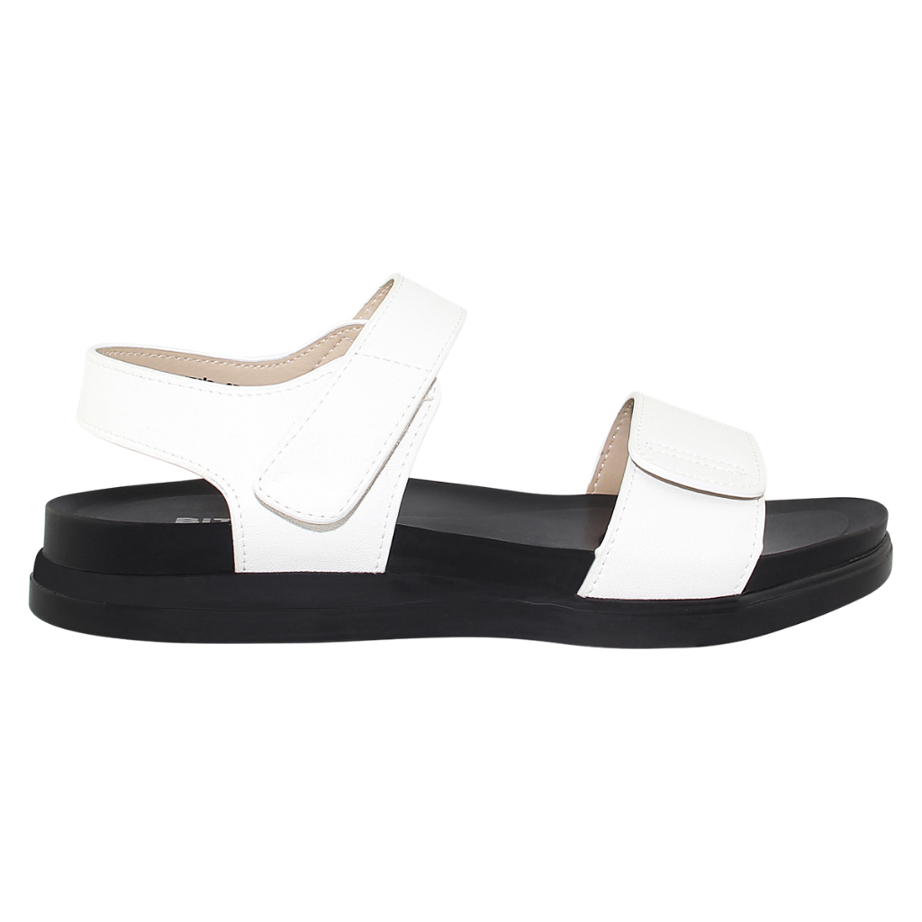 Ảnh Sandal đế bằng nữ Bita's SHANA.01 (Đen + Trắng + Vàng bò + Vàng) 4