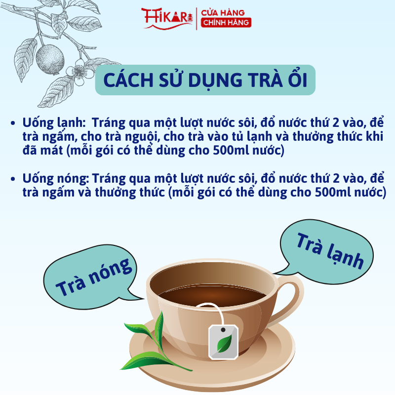 Ảnh Trà ổi hỗ trợ giảm cân Orihiro Nhật Bản túi 60 gói 3