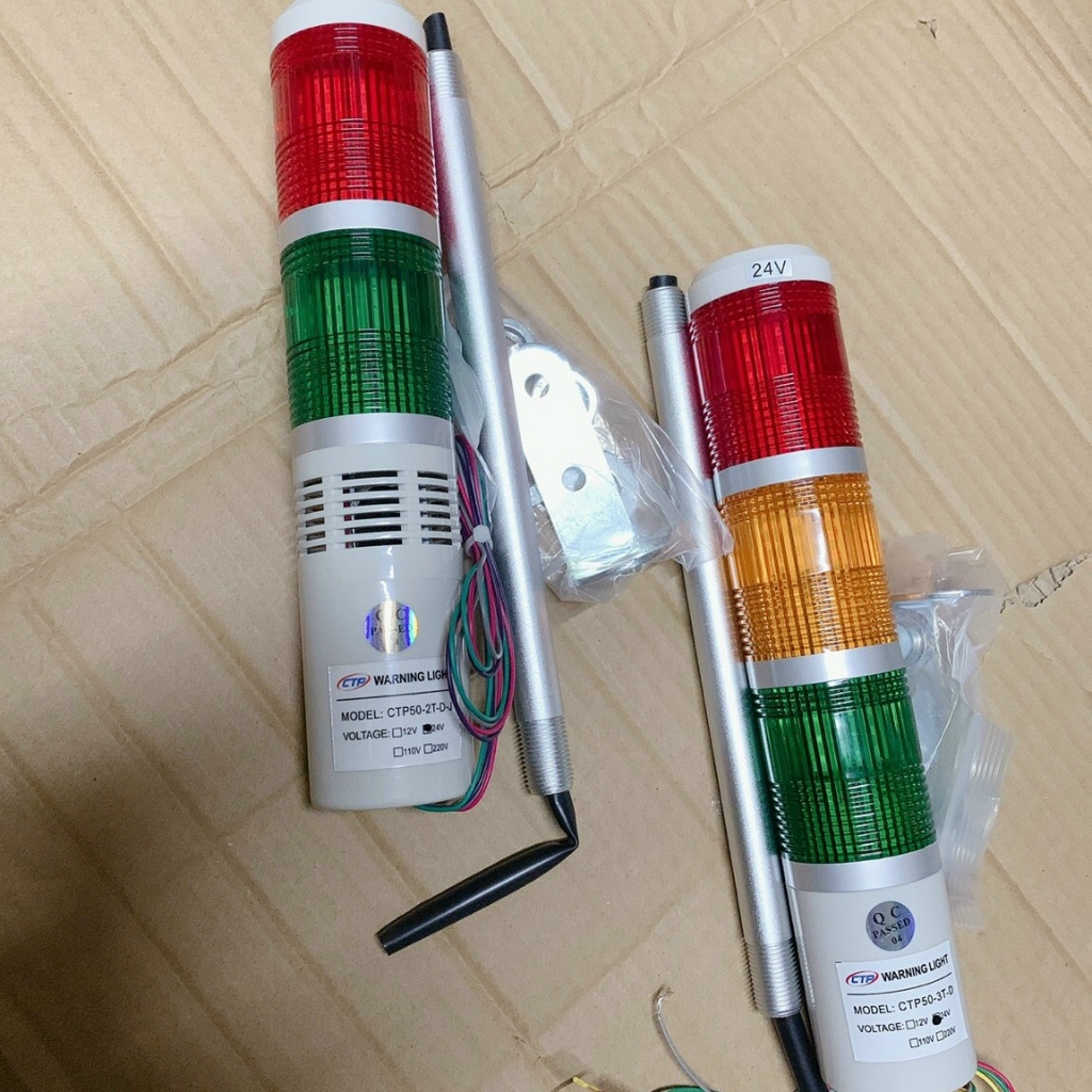 đèn tháp , đèn cảnh báo led 1,2,3,4 ,5 tầng 12v-24v-220v | Shopee Việt Nam