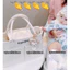 Túi vải bỉm sữa đa năng Vegiebag cho mẹ và bé, sành điệu, thời trang, Phong cách Hàn Quốc có quai đeo IQ Kao