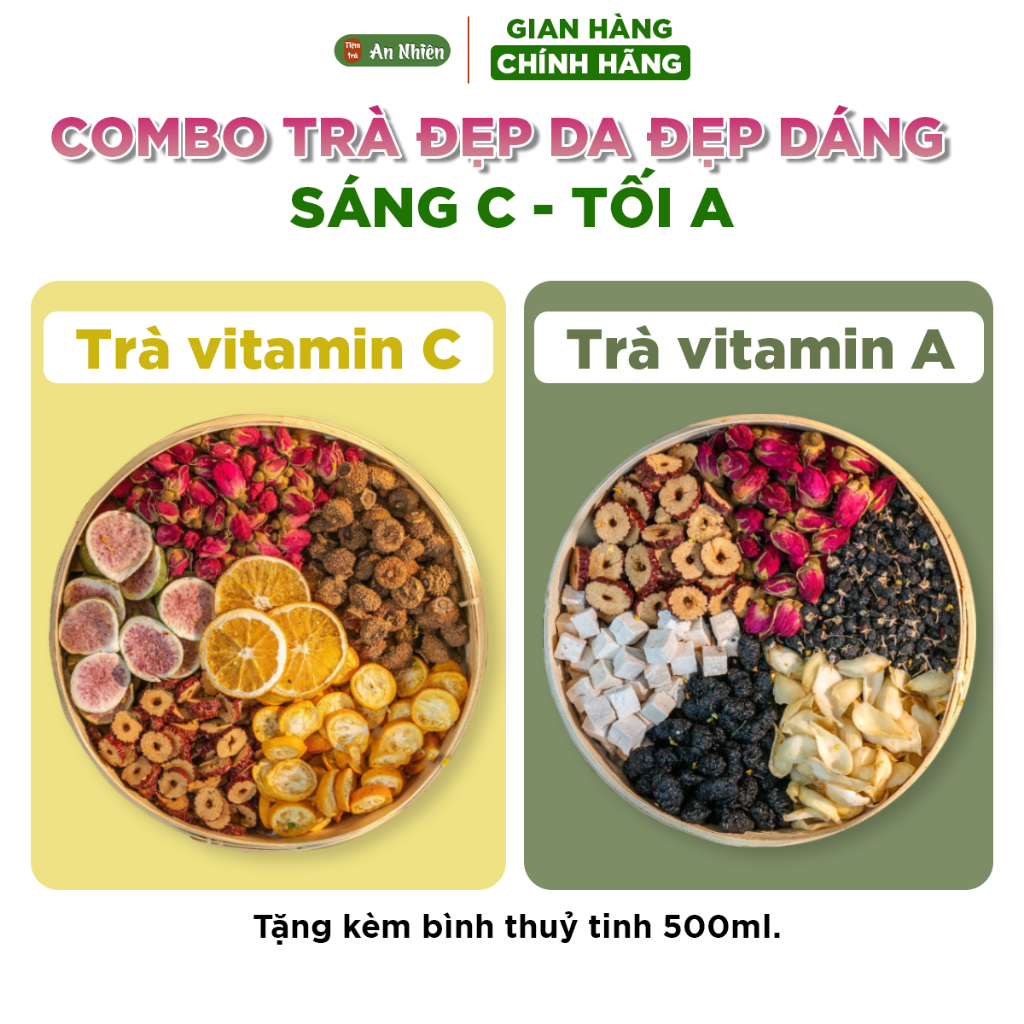 Trà An Nhiên Vitamin C A - Hình ảnh thực tế