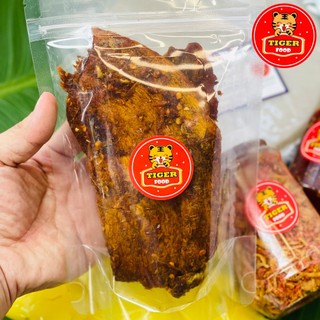 Topping tổng hợp bánh tráng siêu ngon TIGER FOOD Tóp mỡ,hành phi,khô gà,khô bò,sốt tắc,sốt me,bơ béo - Đồ ăn vặt Snack