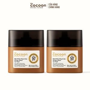 MINI SIZE - HÀNG TẶNG KHÔNG BÁN - Combo 2 Sữa chống nắng bí đao - Ráo mịn tự nhiên SPF 50+, UVA-PF 62.6 Cocooon 15ml