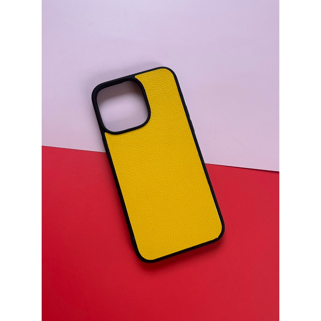 Ốp da iphone màu Cam và Vàng