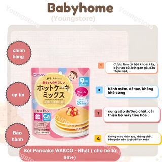 BỘT BÁNH PANCAKE WAKODO 100G- 9 MONTH+