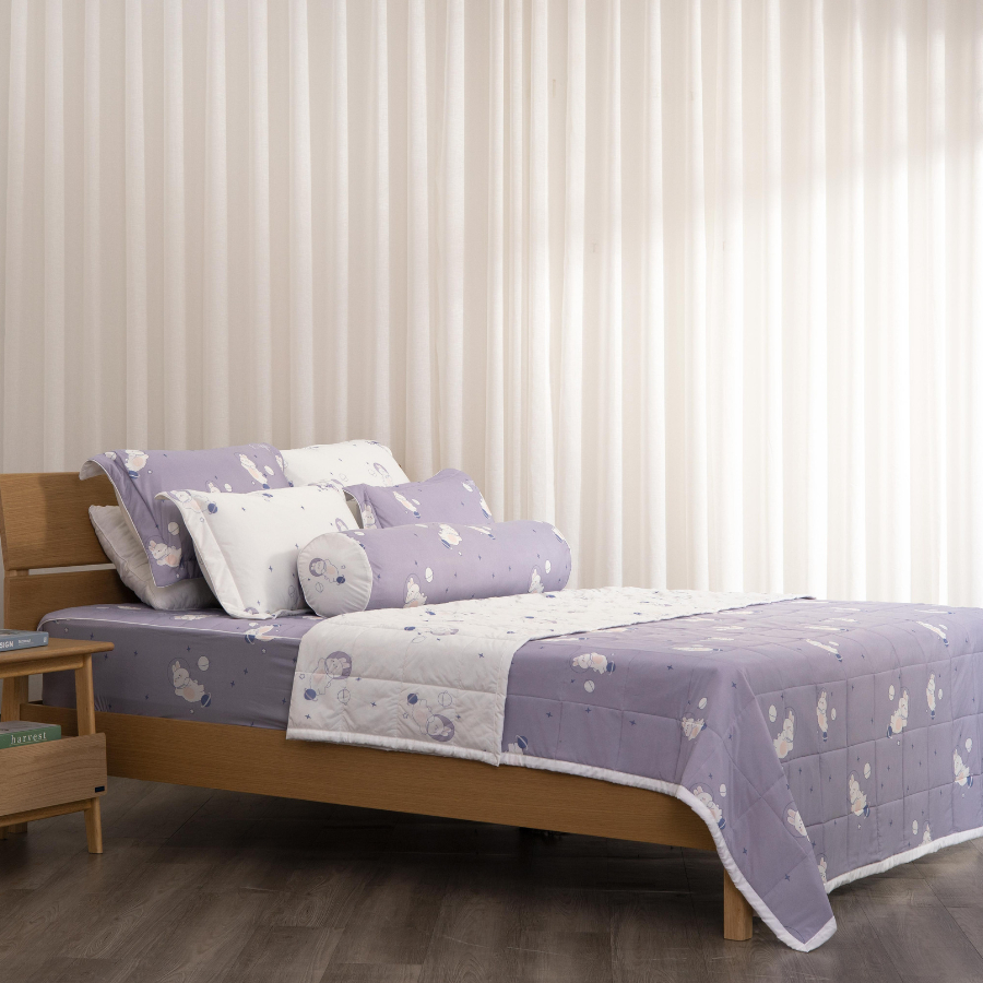 Ảnh Chăn chần bông K-Bedding by Everon chất vải Cool Flex KCSP mềm mịn, thích hợp bốn mùa 4