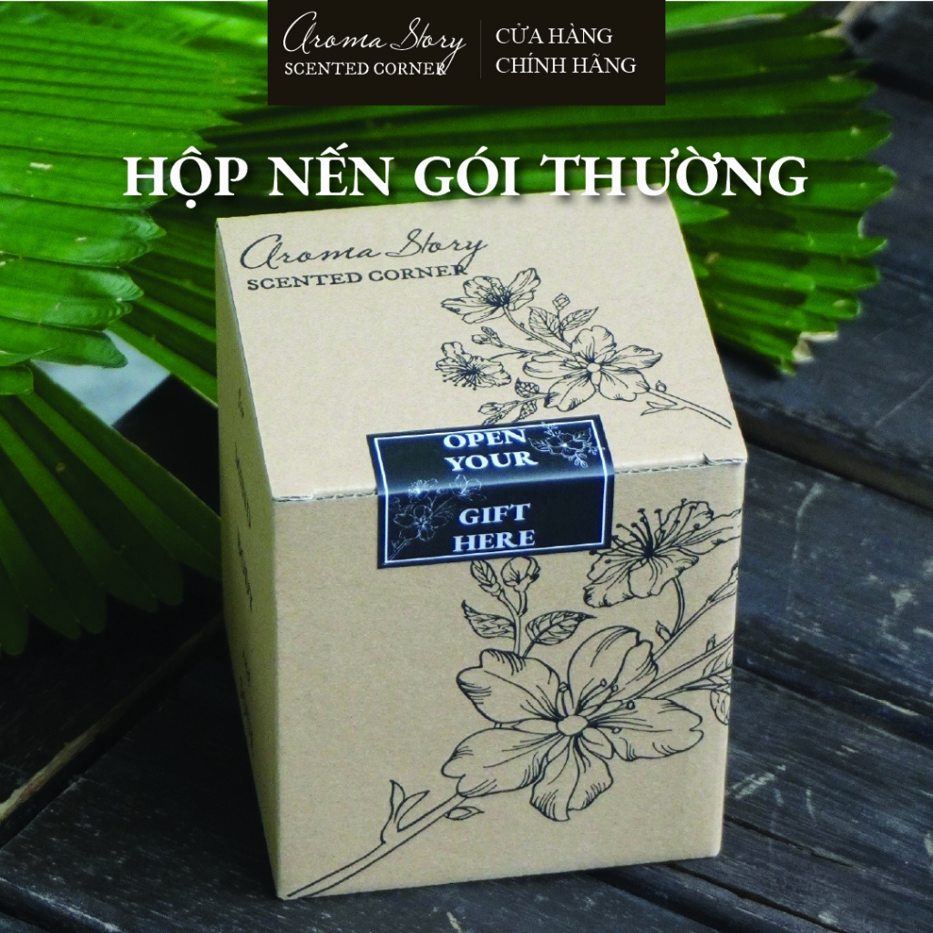 Nến Thơm Trang Trí, Cao Cấp, Tự Nhiên Aroma Story Hương Gỗ Sồi Và Rêu ...