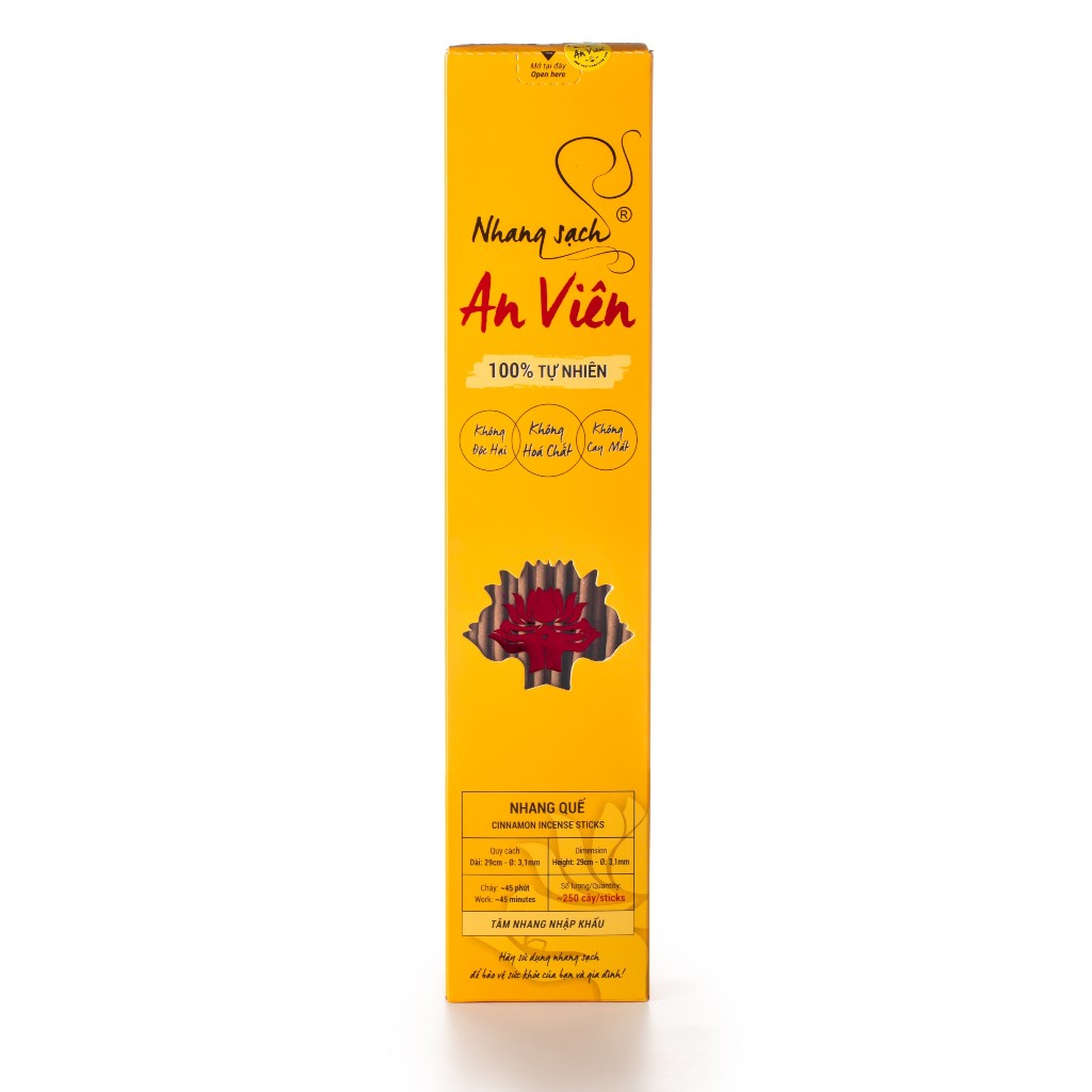Nhang sạch An Viên - QUẾ (250 cây, 500 cây)