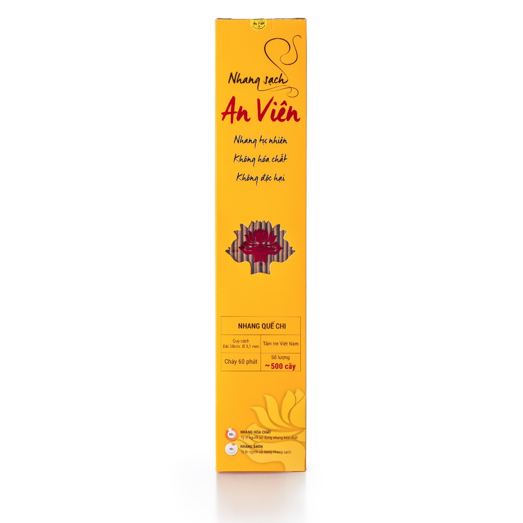 Nhang sạch An Viên - QUẾ (250 cây, 500 cây)