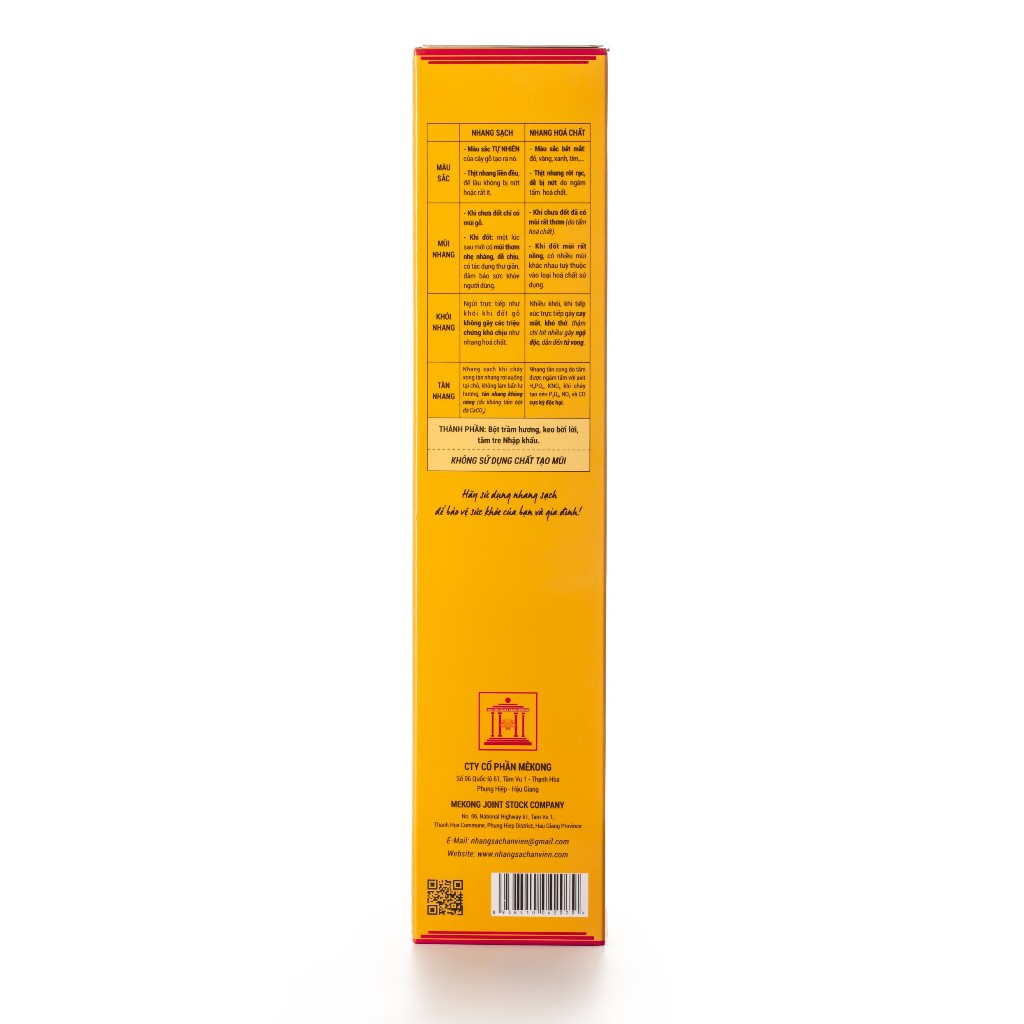 Nhang trầm An Viên 3 tấc (hộp 250 cây)